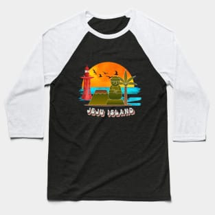 Jeju Island Baseball T-Shirt